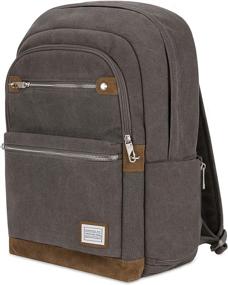 img 3 attached to 🎒 Secure and Stylish: Travelon Anti Theft Heritage Backpack in Sage - Your Ultimate Travel Companion!