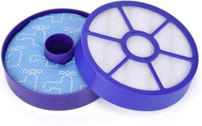 img 2 attached to Anicell Replacement Filter Kit for Dyson DC33 Animal and All Floor, Includes 1 Washable Dust Cup Primary Filter and 1 Post Motor HEPA Exhaust Filter, Compatible with Dyson (919563-02 921616-01), Generic