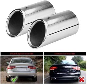 img 1 attached to Stainless Exhaust Muffler Tailpipe 2007 2012