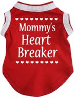 petitebella cute heart breaker puppy dog t-shirt for moms логотип