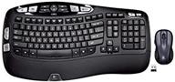 🖥️ logitech mk550 wireless wave k350 keyboard and mk510 laser mouse combo with long battery life, ergonomic wave design, and wireless mouse logo