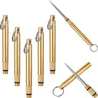 🪥 titanium toothpick set with portable accessories for enhanced convenience logo