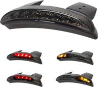 🏍️ quasco chopped fender edge light kit: motorcycle led tail light & turn signals for harley sportster xl1200c, xl1200l, xl1200n, xl1200r, xl1200v, xl1200x iron 883 logo