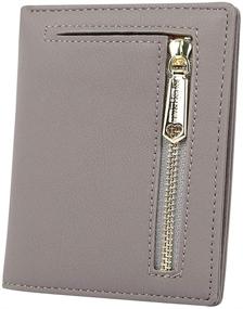 img 4 attached to 👛 Leather Bifold Wallet with Pocket for Women's Handbags & Purses