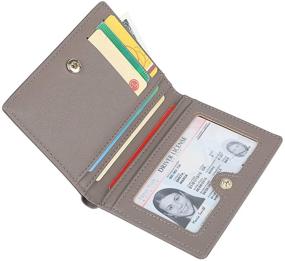 img 1 attached to 👛 Leather Bifold Wallet with Pocket for Women's Handbags & Purses