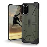 📱 ultimate protection: urban armor gear uag samsung galaxy s20 plus case - pathfinder [olive drab] - military-grade rugged shockproof cover (6.7-inch screen) logo