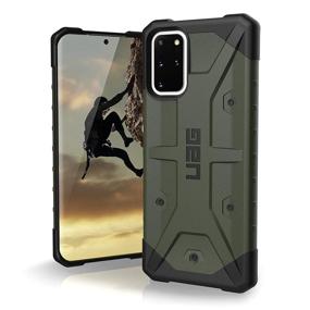 img 4 attached to 📱 Окончательная защита: чехол URBAN ARMOR GEAR UAG для Samsung Galaxy S20 Plus - Pathfinder [Оливковый] - военного класса прочный ударопрочный чехол (экран 6,7 дюйма)