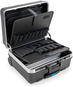 img 4 attached to 🧰 B&W GO Portable Wheeled Rolling Tool Case Box with Pocket Boards - Efficient and Convenient Storage Solution