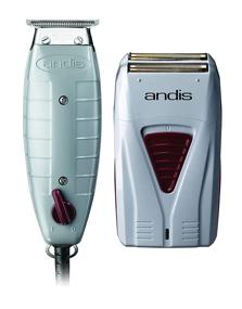 img 4 attached to Andis 17195 Finishing Combo: Professional T-Outliner Trimmer + Pro Foil Lithium Titanium Foil Shaver - Perfect Grooming Solution