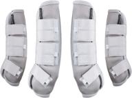 harrison howard horse fly boots - 🐎 set of four leg guards for optimal protection логотип