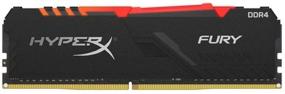 img 4 attached to HyperX Fury 8GB RAM Stick - 3200MHz DDR4 CL16 DIMM 1Rx8 RGB XMP Desktop Memory - HX432C16FB3A/8