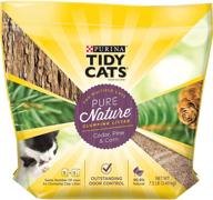 purina tidy cats pure nature cedar, pine & corn clumping, lightweight, natural cat litter: the ultimate eco-friendly solution for a fresh and clean home logo