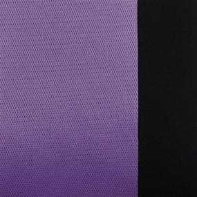 img 1 attached to FH Group FB102PURPLE114-AVC FB102PURPLE114 Classic Full Set High Back Cloth Seat Covers in Purple/Black - Universal Fit for Most Cars, Trucks, SUVs, Vans