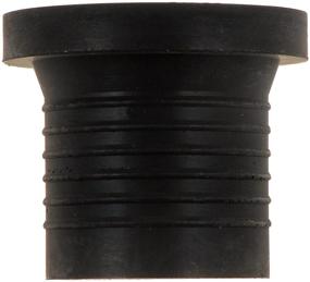 img 2 attached to 🔌 DORMAN HELP! 65113 Dipstick Tube Grommet: Optimum Seal in Sleek Black Design