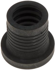 img 1 attached to 🔌 DORMAN HELP! 65113 Dipstick Tube Grommet: Optimum Seal in Sleek Black Design