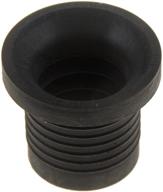 🔌 dorman help! 65113 dipstick tube grommet: optimum seal in sleek black design logo