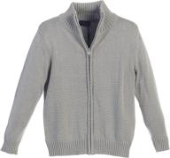 👦 gioberti green boys' cardigan sweater - stylish clothing for boys in sweaters logo