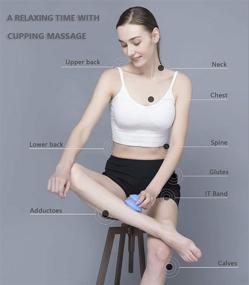 img 2 attached to Cupping Therapy Silicone Cellulite Massager Wellness & Relaxation and Massage Tools & Equipment