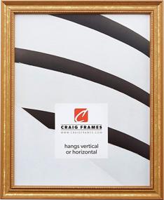 img 4 attached to 🖼️ Craig Frames 314GD Ornate Gold Picture Frame, 12x18-Inch, .75-Inch Width