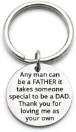 xgakwd stepdad keychain birthday christmas logo