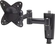 📺 rca maf40bkr single swing arm lcd tv wall mount: extendable arm, fits 13-inch to 27-inch tv's (black) logo