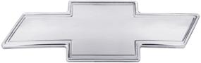 img 3 attached to All Sales 96141P Chevy Grille Emblem with Silver Border: Eye-Catching Style and Class