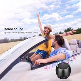 img 1 attached to Portable Bluetooth Speakers Handsfree Smartphone