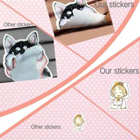 img 2 attached to 🎮 Anime and Cool Stickers Mixed Pack - 300 PCS Vinyl Waterproof Stickers for Laptop, Car, Skateboard, Bumper, Hard Hat, Water Bottles, Computer, Phone - Stickers for Teens, Adults, and Kids (300 PCS Stickers)