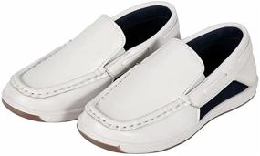img 3 attached to Мокасины для мальчиков - CHERRY POPO коричневые 05 - удобная и комфортная обувь