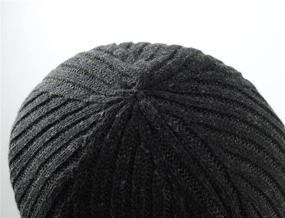 img 2 attached to 🧢 Connectyle Men's Winter Hats with Thick Knit Cuff, Warm Beanie Cap with Lining - Classic Design