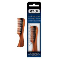 🧔 wahl beard & moustache comb 3323 – expertly handcrafted with smooth cellulose acetate teeth for perfect men's grooming logo