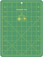 dritz omnigrid 8 x 🟩 11 inch cutting mat with grid, green logo