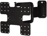 📺 sanus vmf322-b1 low profile full motion medium black wall mount bracket - advanced functionality for optimal viewing experience logo