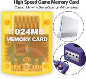 img 3 attached to 🎮 SSGamer 1024MB Memory Card (8192 Blocks) for Nintendo Wii GameCube NGC GC