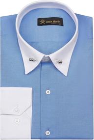 img 4 attached to 👔 Versatile and Timelessly Elegant: Jack Martin Oxford Business Wedding Collection