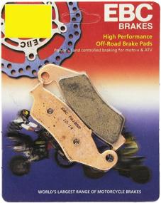 img 2 attached to 🔘 Тормозные колодки EBC Brakes FA185R, Черные, Универсальная посадка