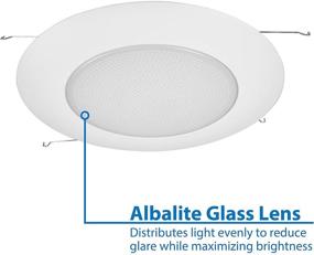 img 2 attached to 💡 Illuminate Your Space with NICOR Lighting 6 Inch Albalite 17505