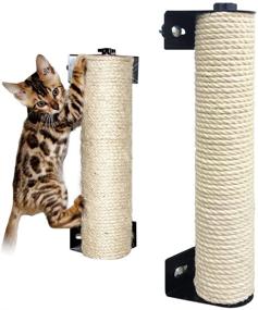 img 4 attached to 🐱 IXI Cat Scratching Post: The Ultimate Sisal Cage Cat Scratcher & Furniture Pole