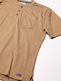 img 1 attached to Smiths Workwear Sleeve Henley Heather