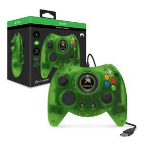 img 4 attached to 🎮 Limited Edition Hyperkin Duke Wired Controller for Xbox One/Windows 10 PC (Green) - Officially Licensed by Xbox