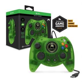 img 1 attached to 🎮 Limited Edition Hyperkin Duke Wired Controller for Xbox One/Windows 10 PC (Green) - Officially Licensed by Xbox