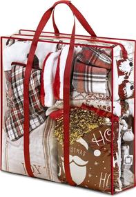 img 4 attached to 🎁 ZOBER Red Gift Wrap Decoration Pack - 30&#34; x 30&#34; x 8&#34;