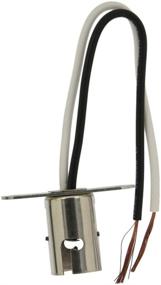 img 1 attached to Enhanced Leviton 905 One Piece Incandescent Lampholder: Superior Quality and Durability