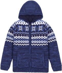 img 3 attached to 🎄 BesserBay Unisex Kid's Christmas Ugly Sweater: 1-14 Years of Festive Style!