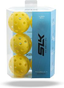 img 4 attached to 🏓 Selkirk SLK Hybrid Indoor/Outdoor Pickleball Ball - 40 Hole, USAPA Approved Tournament Play Yellow Pickleballs