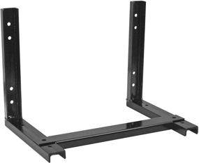 img 2 attached to 🔧 Black Steel Mounting Brackets for 24/36 Inch Poly Truck Boxes by Buyers Products - 15 x 14 Inches