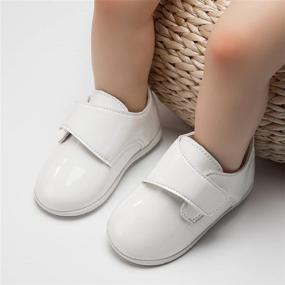 img 2 attached to 👞 Miamooi Classic Leather Loafers: Christening Shoes and Oxfords for Boys