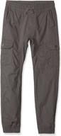 boys' southpole washed stretch ripstop jogger pants - durable and stylish clothing logo