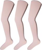 🧦 jefferies socks pantyhose 3 pack: perfect toddler girls' socks & tights combo logo