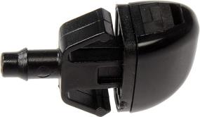 img 1 attached to 🪟 Dorman 58134 Windshield Washer Nozzle - Enhanced for Ford, Lincoln & Mercury Models (Black)